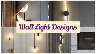 Modern Wall Light Designs Designer lights viralvideo [upl. by Alvira208]