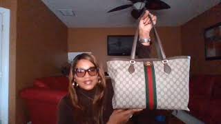 GUCCI OPHIDIA GG MEDTOTE  UPDATED quotThumbs Up or Thumbs Down [upl. by Tomaso]