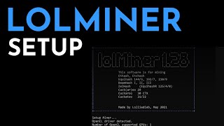 Getting Started with lolminer  How To Mine with lolminert [upl. by Evelyn217]