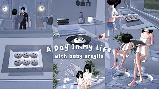 ᝰ┊A day in my life with baby arsyila ‹3 ꒦꒷「 jadi ibu rumah tangga 」ᥫ᭡ ┊Sss ꕤ [upl. by Ribaudo]