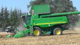 Обзор комбайна John Deere 9880i STS Overview combine John Deere 9880i STS [upl. by Amsirak]