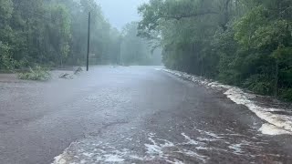 Must Watch Flooding hits Brunswick Co as tropical system churns [upl. by Hector]