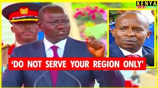 Ruto TOUGH speech to Kithure Kindiki during Swearingin as Deputy President KICC DP Gachagua today [upl. by Nataline]