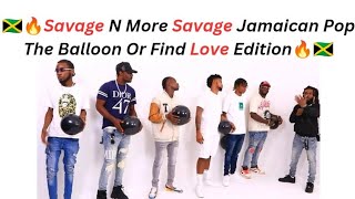 Savage Jamaican Pop The Balloon Or Find Love Edition Must Watch Hilarious 🔥🔥🤣🫣 [upl. by Airt661]