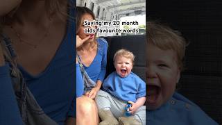 Saying my 20 month olds favourite words [upl. by Akimat]