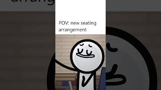 The new seating chart nobody wanted shorts [upl. by Atteynad]