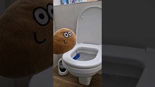 Pou always has a bad day 😂💩 pou plushie plushtoy [upl. by Einaoj547]