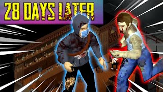 The RAGE Virus  Project Zomboid 28 Days Later Challenge Gameplay 1 [upl. by Eiliah]