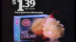 1989 KampB Drug Store Commercial quotIce Creamquot [upl. by Reneta]