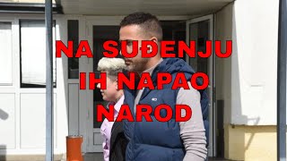 MATORU I DJEDOVICA NAPAO NAROD na ulici zbog BRUKE I SRAMOTE kad isli na sudjenje zadruga uzivo [upl. by Issak]