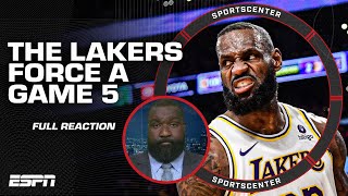 LAKERS BEAT NUGGETS amp FORCE GAME 5 👀 LA have a CHANCE of making this a series  Perk  SportsCenter [upl. by Shieh]