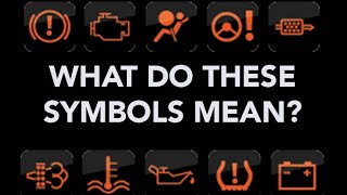 Dashboard Warning Lights Explained What They Mean amp How to Fix Them Full List [upl. by Zetram250]