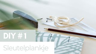 DIY  Sleutelplankje  ESTAhome [upl. by Glyn361]