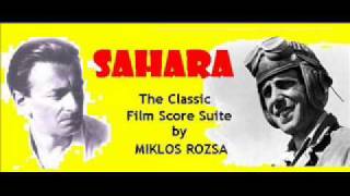 Miklos Rozsa  SAHARA Orchestral Suite Live with applause Humphrey Bogart [upl. by Daron940]