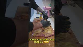 PORK RIBS on a BUDGET Poor Mans Ribs smoker bbq porkribs cook beard [upl. by Nnahtur]