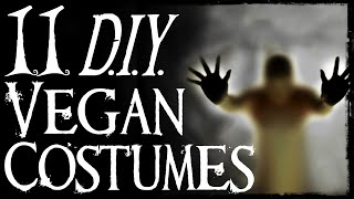 11 Sarcastic Vegan Halloween Costume Ideas  Last Minute DIY [upl. by Slosberg389]