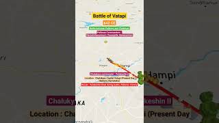 🔥 Battle of Vatapi pallavas chalukyas indian history orbisinfo upsc karnataka tnpsc exam [upl. by Jere]