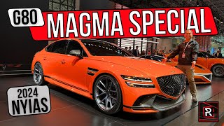 The Genesis G80 Magma Special Is A High Performance Executive Luxury Sports Sedan [upl. by Silrak767]