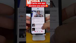 iPhoneCache une application derrière une autre [upl. by Heydon]