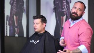 How to Fade Sideburns  Mens Haircuts amp Grooming [upl. by Whiteley526]