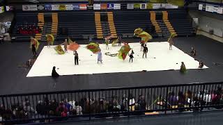 Avery Trace Middle School Winter Guard 2022  quotLost Boyquot  Wilson Central Contest [upl. by Aerdnu]