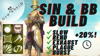 New World Aeternum  Sin Blunderbuss Build  MAX Debuffs amp Durations [upl. by Gamber]