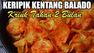 Keripik Kentang Balado Simple amp Renyah [upl. by Maidel]