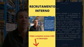 Recrutamento Interno shorts [upl. by Alastair]