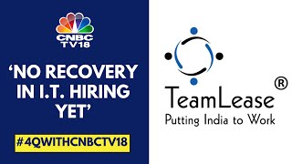 Comfortable With 20 Growth In General Staffing TeamLease Services  CNBC TV18 [upl. by Howie]