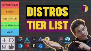 Linux Distro Tier List  Mi ranking de distros  Desktop [upl. by Tonya360]