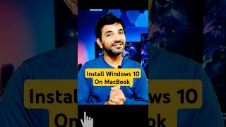 Install Windows 10 on Mac  Run Windows OS on Mac shorts mac tricks hindi [upl. by Llovera]