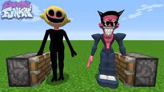 MONSTER  HENCHMAN  FNF Friday Night Funkin Characters in Minecraft [upl. by Nalat208]