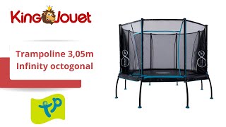 Trampoline 305m Infinity octogonal  TP Toys [upl. by Eixor496]