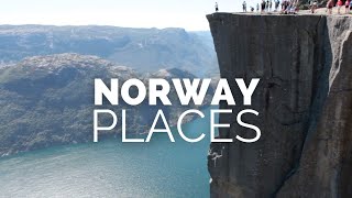 16 Best Places to Visit in Norway  Travel Video [upl. by Eshman23]