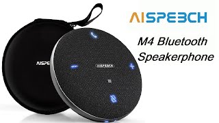 AISPEECH M6 Bluetooth Speakerphone Conference Microphone with AI Noise Reduction [upl. by Nisbet817]