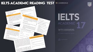 Cambridge IELTS Reading Practice Test Academic Part 1 [upl. by Ahsiemal602]