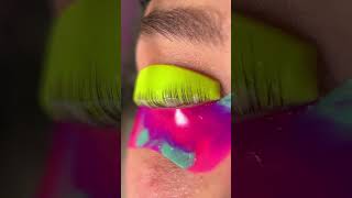 Lash lift and tint tutorial lashlift lashliftandtint lashlifting shorts [upl. by Kaslik]