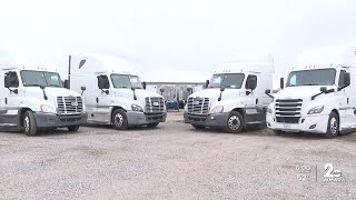 Allelectric trucking fleet and charging station coming to Baltimore [upl. by Kinsler]