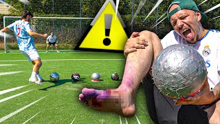 EXTREME LUCAS vs LARS SCHMERZMULTIBALL CHALLENGE Nagelball [upl. by Ellerehc]