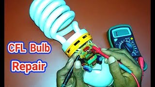 Cfl light Bulb Repair And Full Information [upl. by Iblehs]