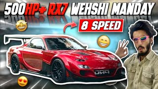 INSANE Acceleration  500HP Mazda RX7 Waheshi Manday 🔥 TEAM4K [upl. by Reagan]