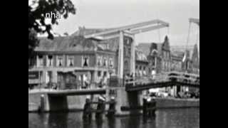 Haarlem historische beelden ca 1955 [upl. by Esiuole]