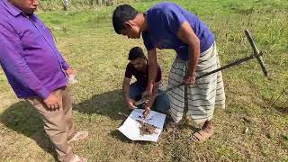 মাটির নমুনা Soil Sample Collection [upl. by Cowan]