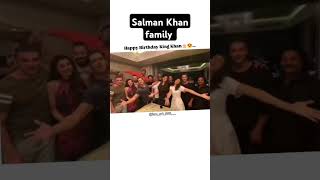 Salman Khan family Celebrate Sharukh khans Birthday shortfeed trending shorts srkfan ytshorts [upl. by Leeda]