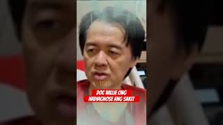 DOC WILLIE ONG MAY SINABI ANG KANYANG DOKTOR [upl. by Rita]