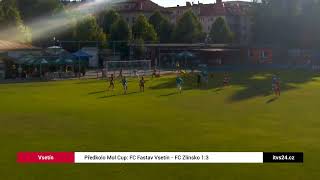 VSETÍN Předkolo Mol Cup FC Fastav Vsetín  FC Zlínsko 13 [upl. by Attikram]