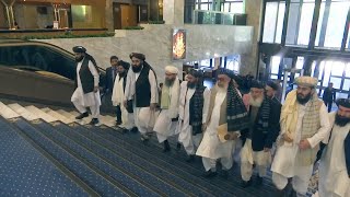 Amid US peace push Russia facilitates TalibanAfghan meet [upl. by Arakihc527]