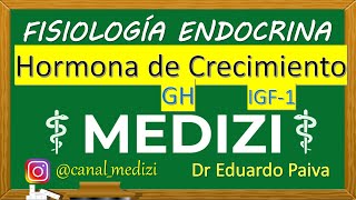 Fisiología Endocrina  Hormona de Crecimiento GH e IGF1 IGdoctorpaiva [upl. by Mayor634]