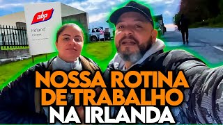 ROTINA DE TRABALHO NO FRIGORÍFICO DA IRLANDA Ela está grávida [upl. by Akemahc]