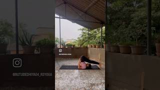 Halasana come with a lot of benefits halasana yoga yogaasanas yogaforeveryone [upl. by Ahsar935]